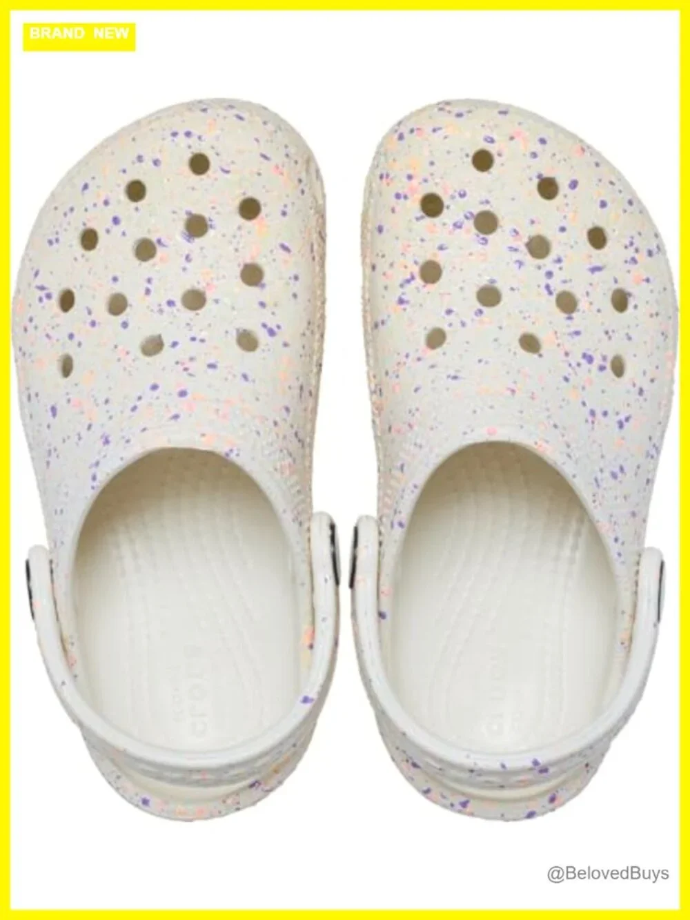 Kids Marbled Clog Slip-On Water Shoes with Ventilation Ports